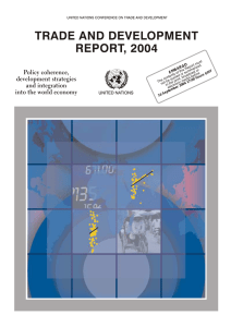Trade and Development Report, UNCTAD, 2004