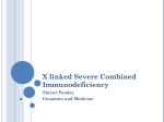 Shristi Pandey - X linked Severe Combined Immunodeficiency