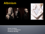 Krista Cooksey - Albinism