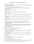 Review L12 Inheritance L13 Chromosomal