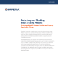 Detecting and Blocking Site Scraping Attacks
