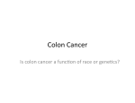 William Wagstaff - Colon Cancer