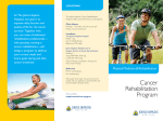 Cancer Rehabilitation Program Brochure