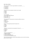 Quiz 1 Rocks and Plates