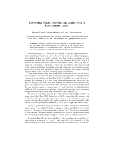 Extending Fuzzy Description Logics with a Possibilistic Layer