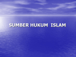 sumber hukum islam