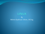 linux - E-Learning | STMIK AMIKOM Yogyakarta