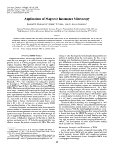 MRM spectrscopy