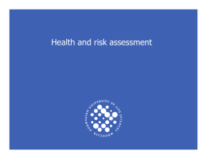PANDEY 2012 Health and risk assessment