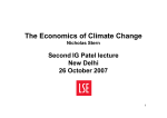 Economics of Climate Change