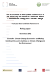 The economics of wind power: submission to the inquiry by the House of Commons Select Committee on Energy and Climate Change (253 kB) (opens in new window)