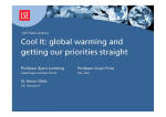 Download Simon Dietz's presentation: Why economics supports strong action to reduce the risks of climate change