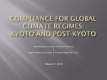 Compliance mechanisms in global climate regimes: Kyoto and post-Kyoto