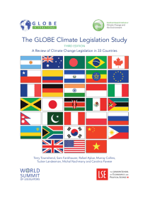 3rd GLOBE review of climate change legislation