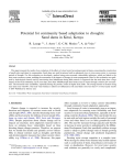 LASAGE et al 2008 Potential for community based Adaptation to Droughts - Sand dams in Kitui Kenya