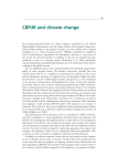 CBFiM and climate change