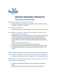 NYSG's Recent Research Projects by SUNY Institution (pdf)