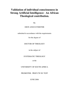 An African Theological contribution.