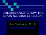Teaching with the Brain-Based Natural Human Learning FACES