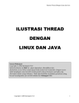 ILUSTRASI THREAD DENGAN LINUX DAN JAVA