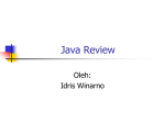 Java Review