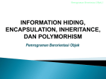 5 encapsulation, inheritance, dan polymorhism