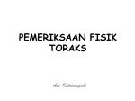 pemeriksaan fisik toraks