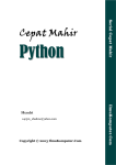 Cepat Mahir Python