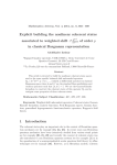 Explicit building the nonlinear coherent states associated to weighted shift Zp dp+1/ dzp+1 of order p in classical Bargmann representation