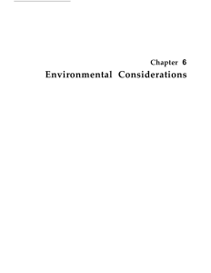 6: Environmental Considerations