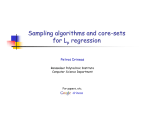 Sampling-based Algorithms for General Regression Problems