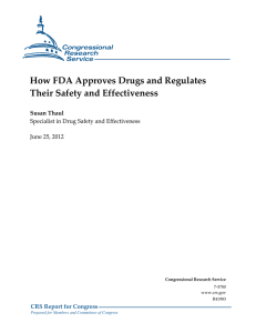 How FDA Approves Drugs and Regulates Their Safety and