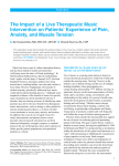 Click here to download The Impact of a Live Therapeutic Music Intervention on Patients' Experience of Pain, Anxiety, and Muscle Tension