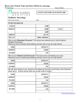 Patient Medical History Questionnaire