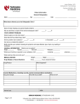 Dr. Siebler new patient form.