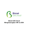 Biznet GIO Cloud Menghubungkan VM via SSH