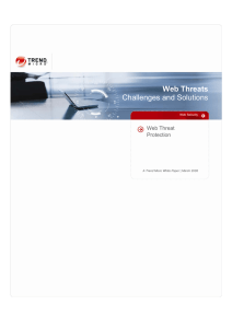 Web Threats Challenges and Solutions