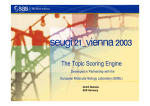 The Topic Scoring Engine