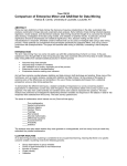 Comparison Of Enterprise Miner And SAS/STAT For Data Mining