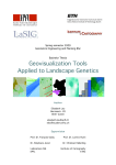 Leu, E. (2009) Geovisualization Tools Applied to Landscape Genetics