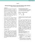 Relational Database Schemes and SAS Software SQL Solutions