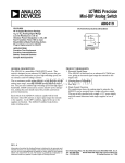 ADG419 数据手册DataSheet下载