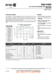 SGA-4300 数据资料DataSheet下载