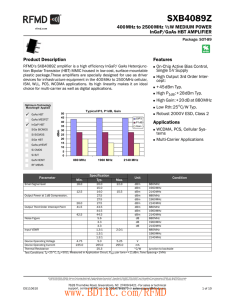 SXB4089Z 数据资料DataSheet下载