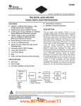 TAS5001 数据资料 dataSheet 下载