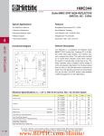 HMC344 数据资料DataSheet下载