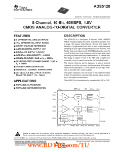 ADS5120 数据资料 dataSheet 下载