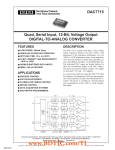 DAC7715 数据资料 dataSheet 下载