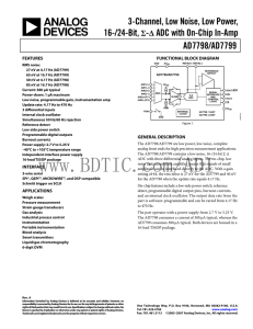 AD7798 数据手册DataSheet下载