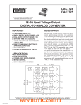 DAC7724 数据资料 dataSheet 下载